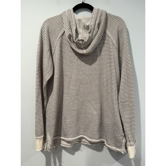 Indiana University Hoosiers IU Sweatshirt Womens Large Hooded Stretch Collegiate - Picture 2 of 7